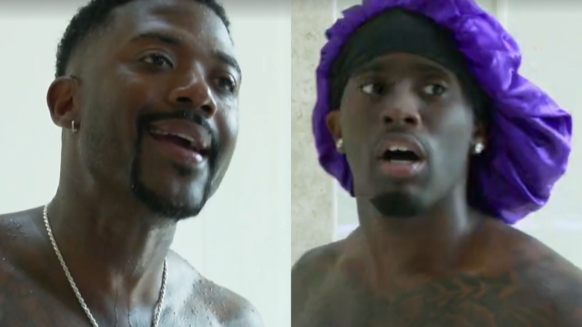 "F**k no!": Kai Cenat left shocked as Ray J tries to join him in the shower during Mafiathon 3 
