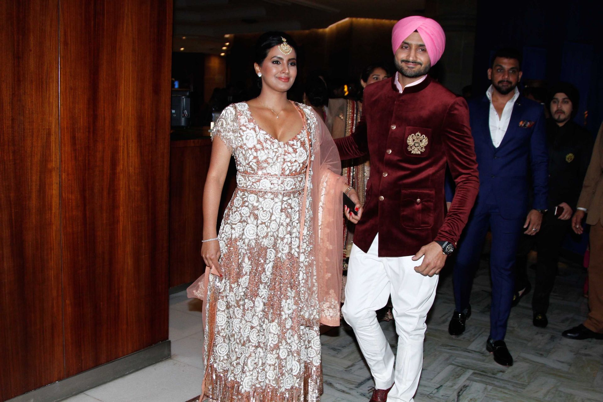 "Shukar hai mera naam inko yaad hai" - Geeta Basra hilariously trolls Harbhajan Singh at an event amid 2025 Asia Cup [Watch]
