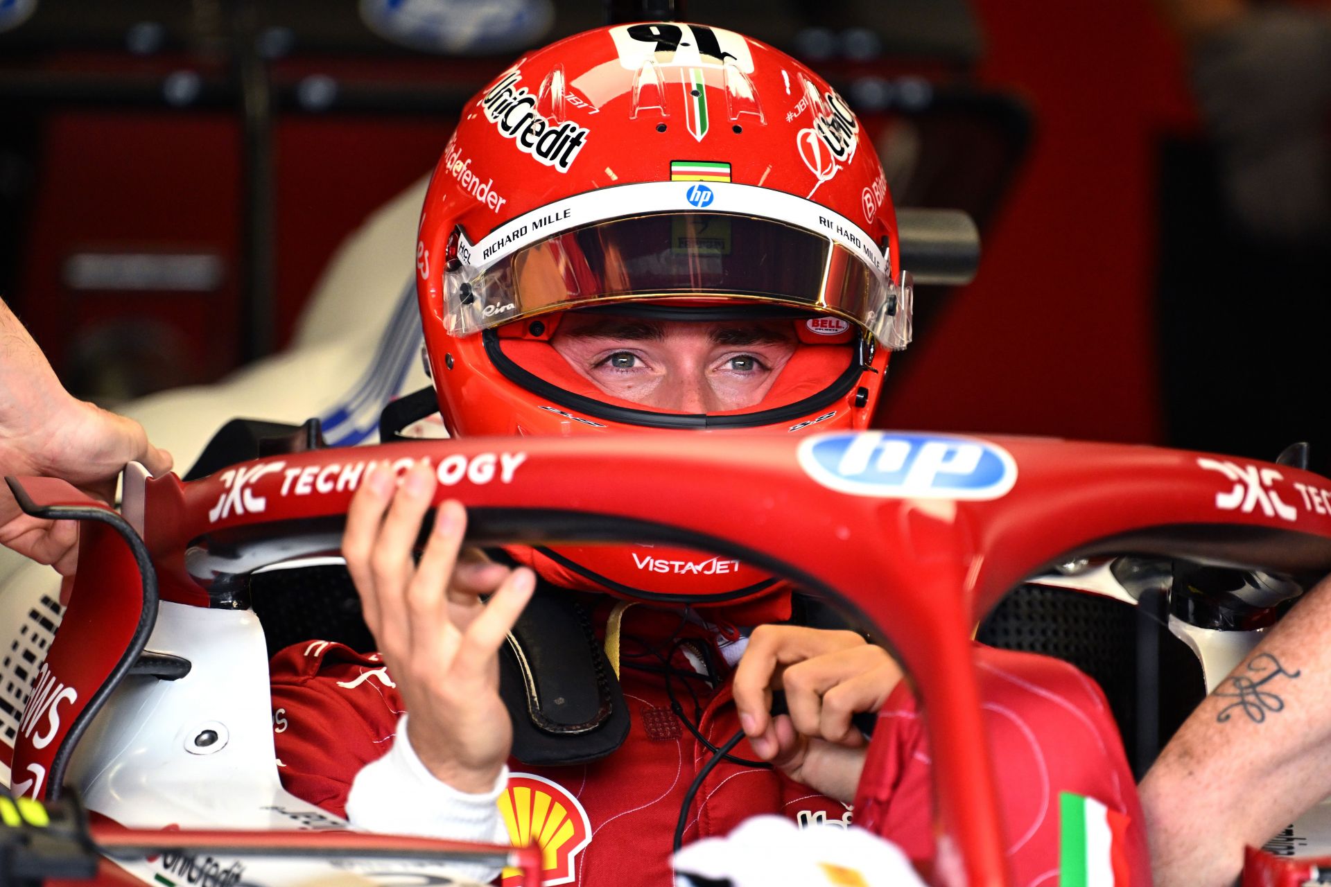 "LeCursed": F1 influencer's one-word reaction to Charles Leclerc being investigated for Red Flag infringement after F1 Italian GP FP1