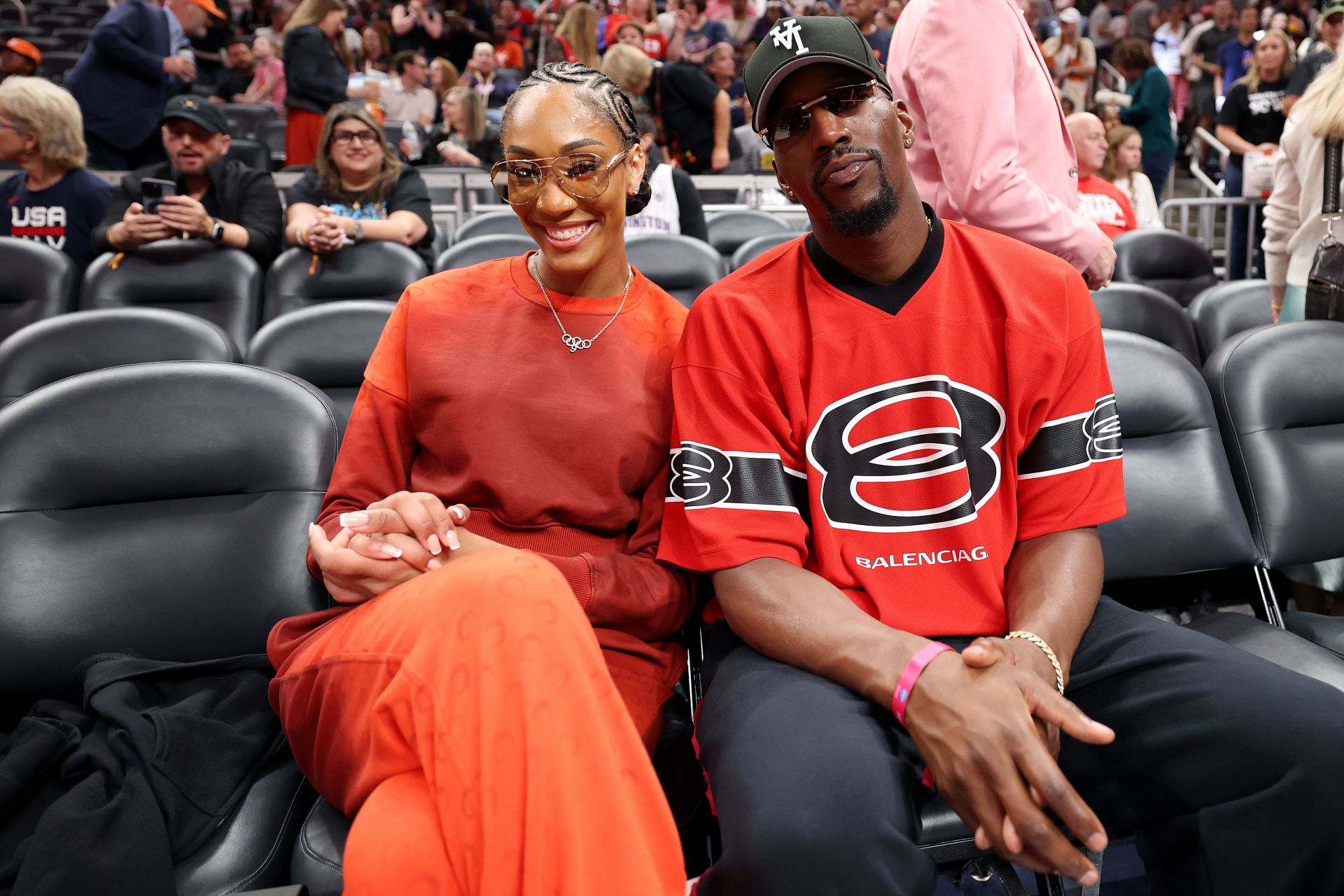 Bam Adebayo had the cheekiest 4-word response to A’ja Wilson and Aces stars nailing 'dress as your type' trend