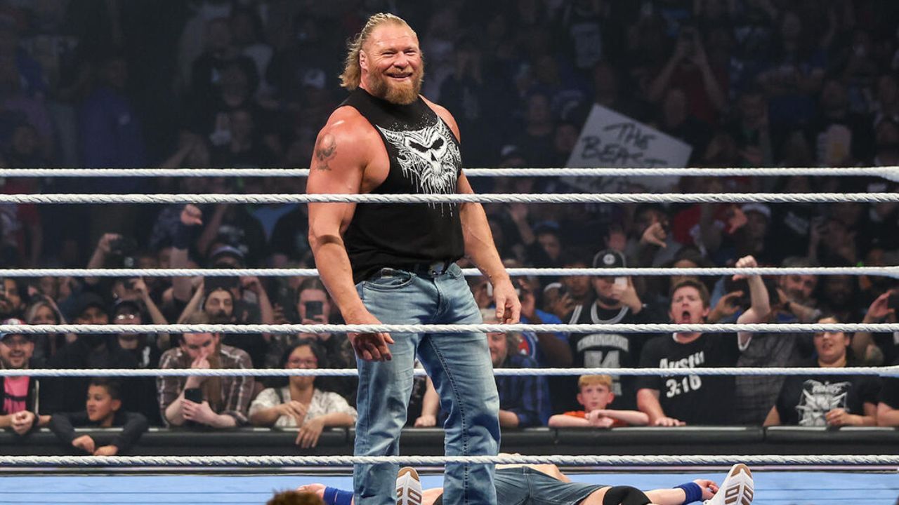 WWE to punish Brock Lesnar for his actions during his return on SmackDown this week? Exploring the possibility