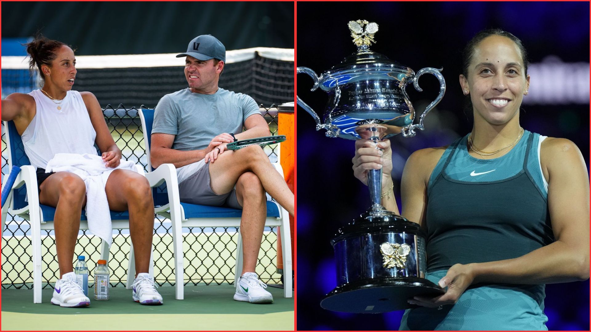 "My husband was freaking out" - Madison Keys reveals how one 'weird' mishap almost jeopardized her first Grand Slam title win at Australian Open