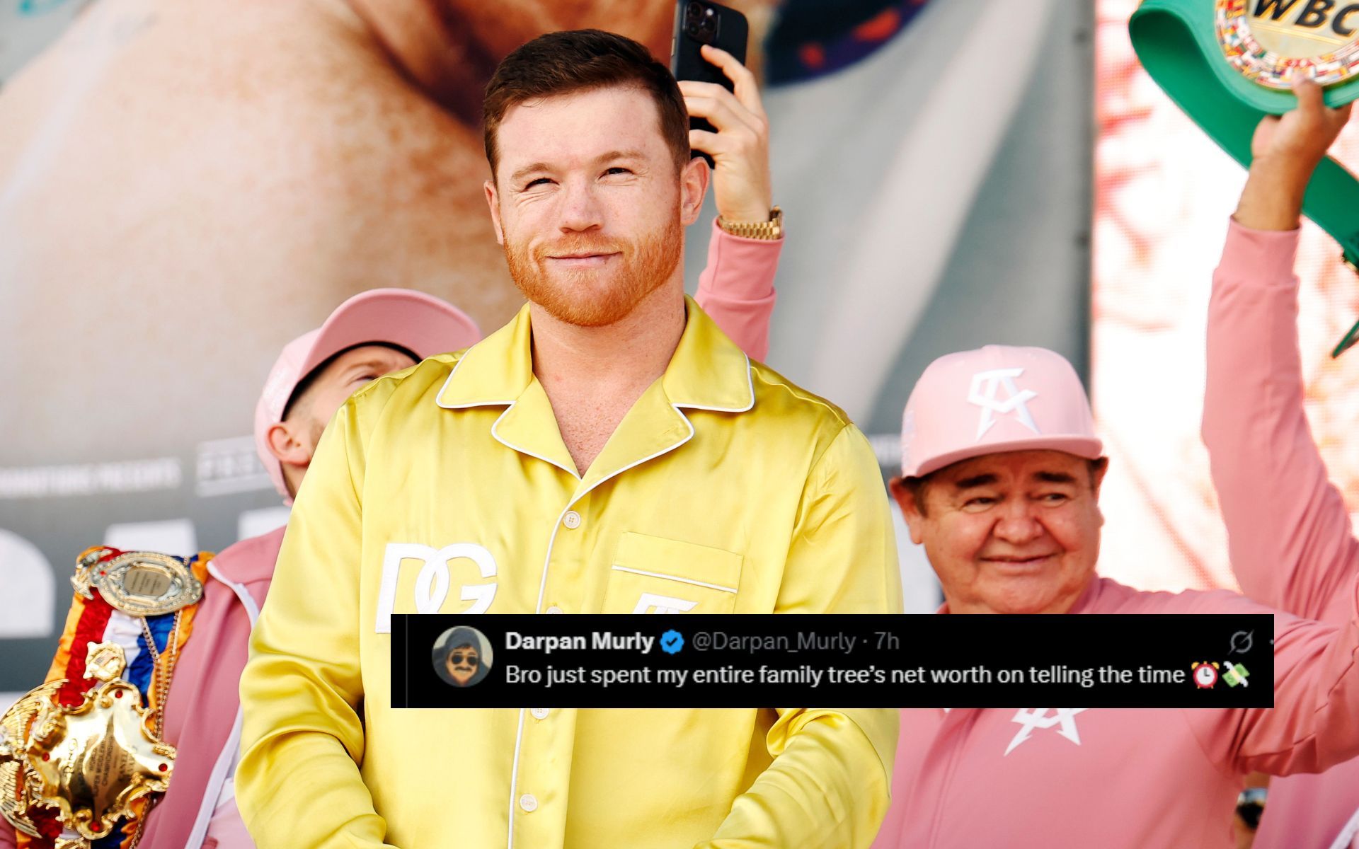 Canelo Alvarez drops $3.8 million on luxury watches, fans react: "How much is he getting paid to fight Crawford?"