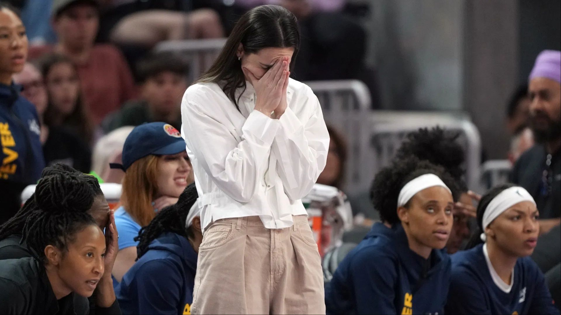 "I thought without Caitlin, the W is irrelevant?" - Fans react as Valkyries break Caitlin Clark-led Fever's WNBA record to create history