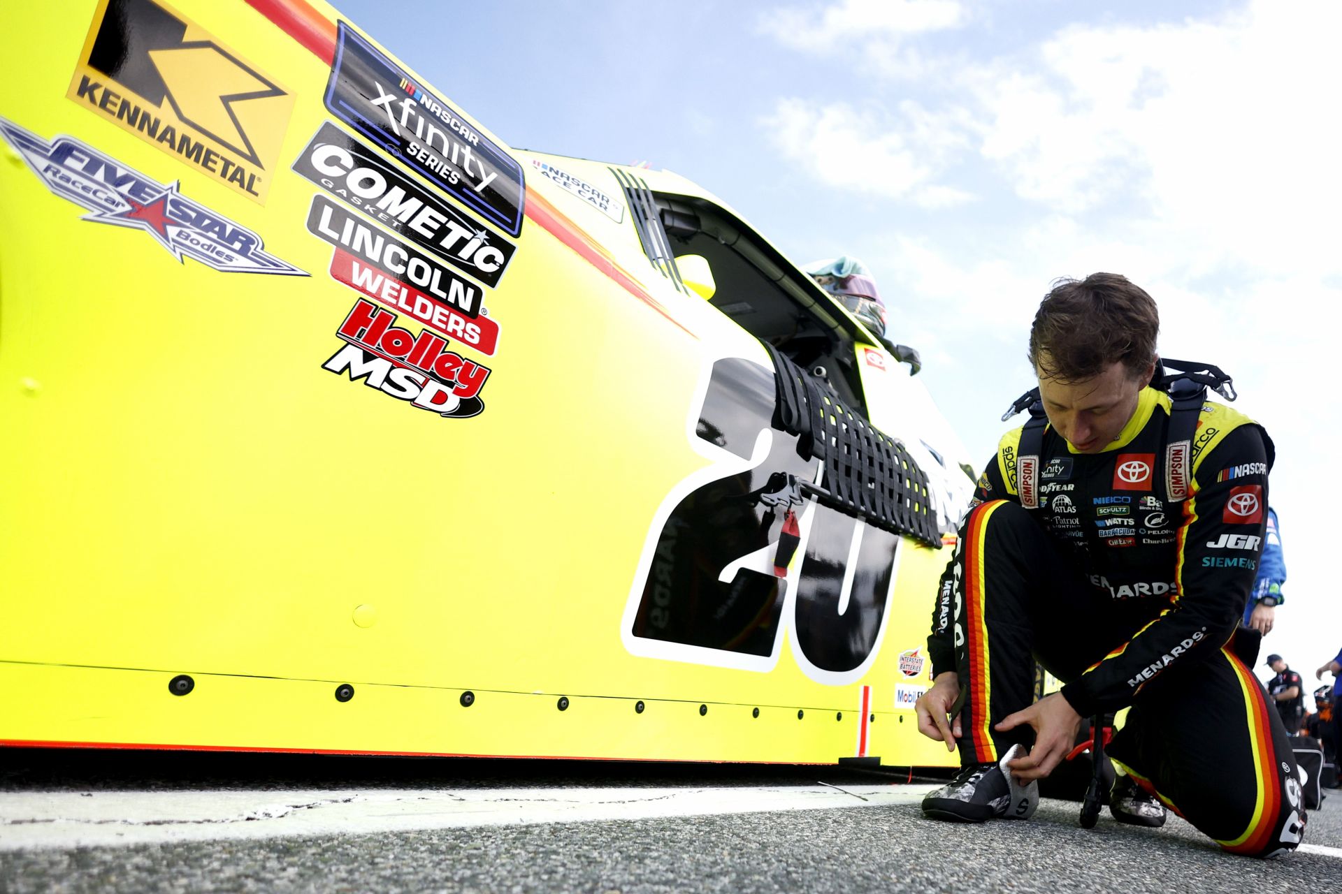 “You would have to put me in the mix”: JGR star Brandon Jones reflects on his new ‘aggressive’ approach and Championship hopes