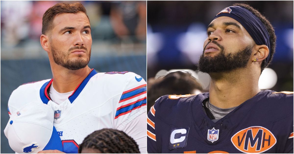"Bust is coming": NFL fans stunned as Caleb Williams vs. Mitch Trubisky stat goes viral after Bears QB's meltdown vs. Vikings