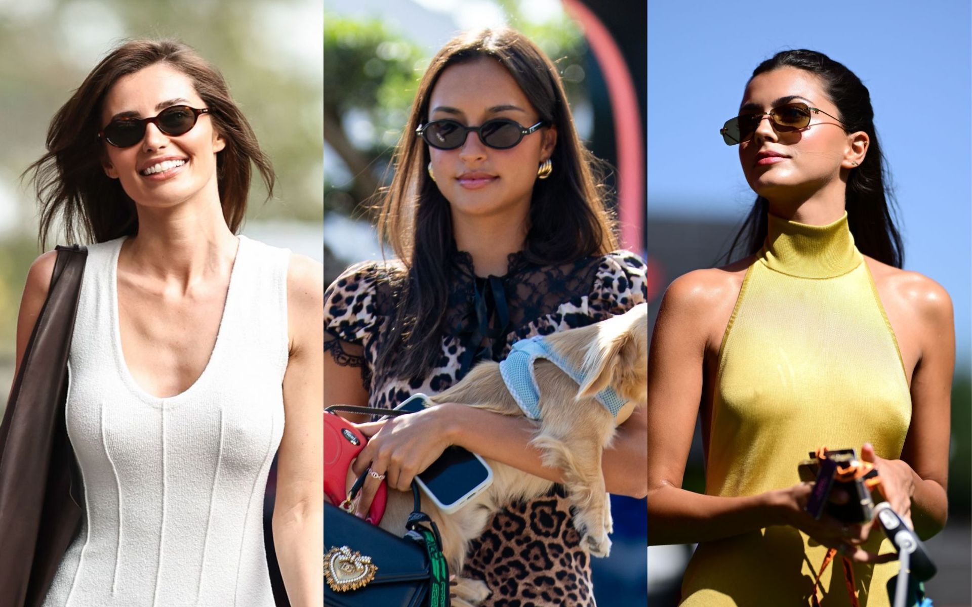 Watch: Carlos Sainz, Charles Leclerc and Pierre Gasly's partners make fashion statement in the F1 Italian GP paddock