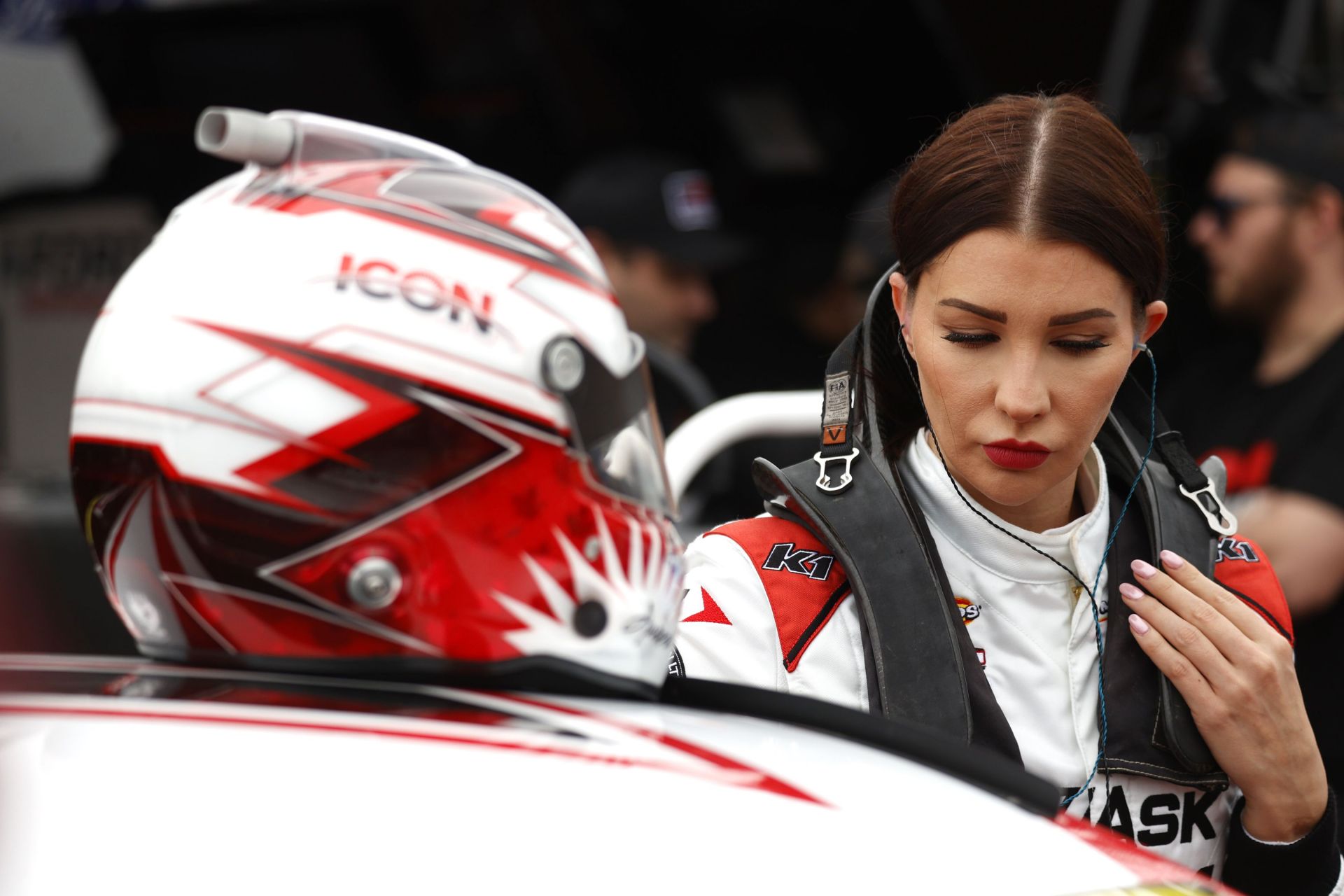 NASCAR driver Amber Balcaen shares a powerful message as she mourns the lives lost in the 9/11 attacks