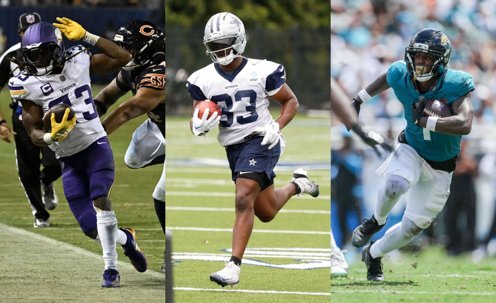 Aaron Jones or Javonte Williams or Travis Etienne Jr.: Who should I start in Week 2 Fantasy Football?