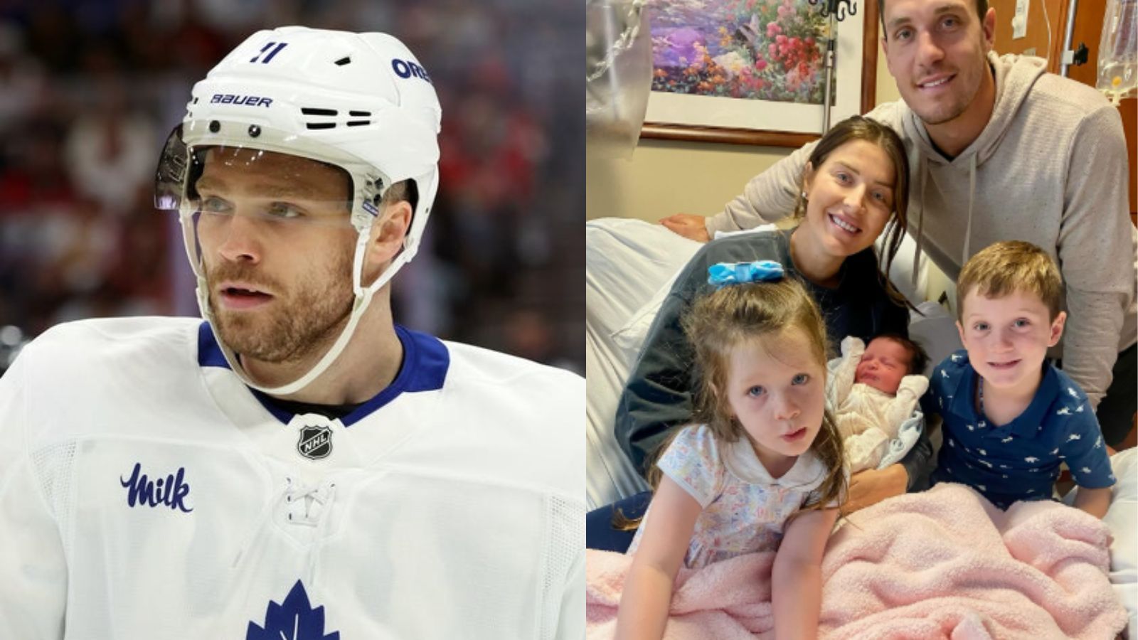 Leafs' Max Domi sends a heartfelt message to ex-Knights teammate Bo Horvat and wife as couple welcomes baby girl Lainey