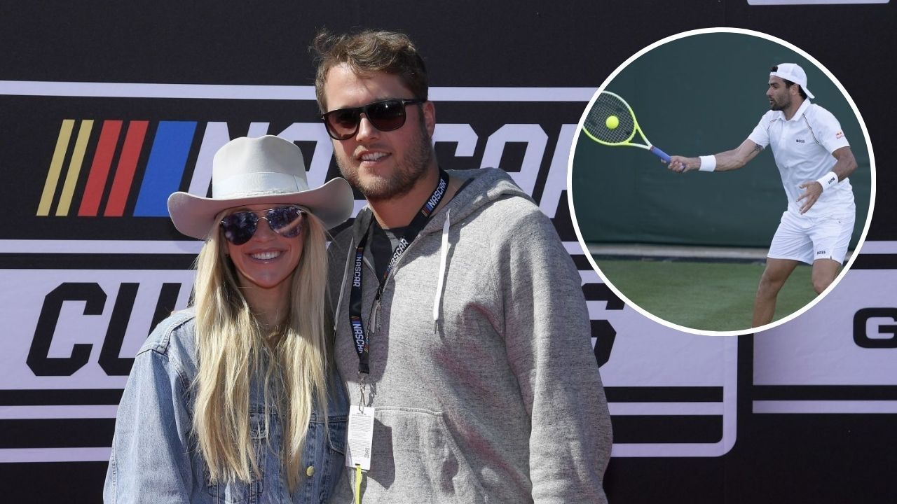 Matthew Stafford’s wife Kelly sends 1-word message on grown man stealing Kamil Majchrzak’s hat from kid at US Open