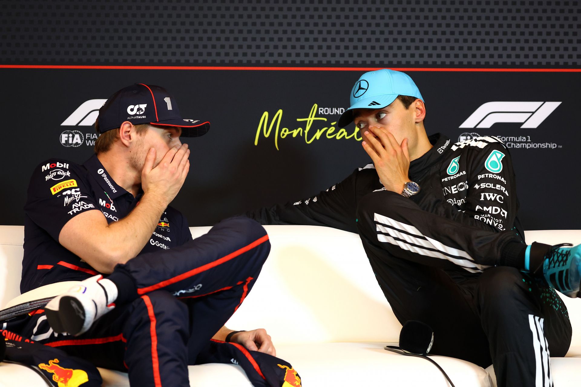 George Russell highlights F1's unpredictability after Max Verstappen's sensational turnaround 