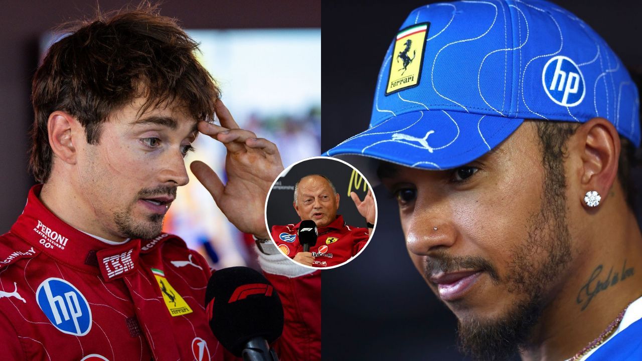 Fans react to Ferrari's explanation of why Lewis Hamilton didn't give Charles Leclerc a tow in the F1 Italian GP qualifying