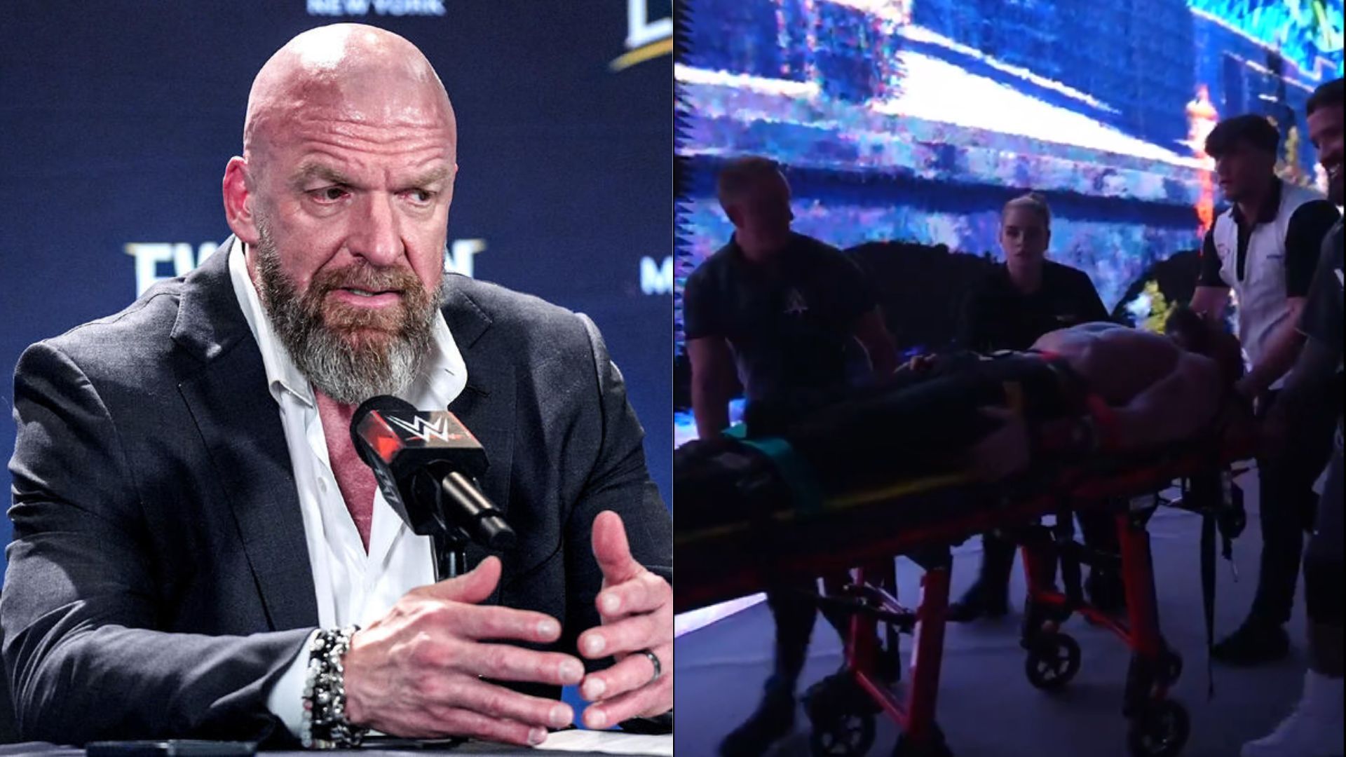 Triple H breaks silence after Roman Reigns is hospitalized at WWE Clash in Paris