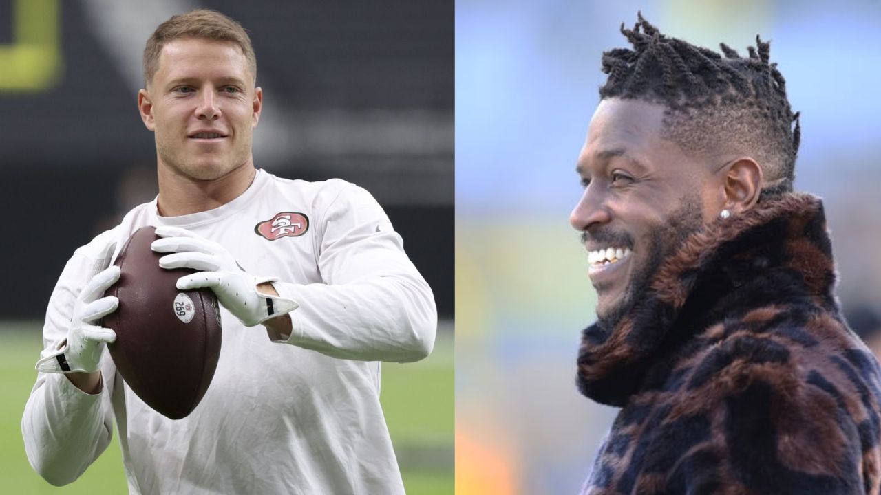 Antonio Brown mocks Christian McCaffrey with harsh prediction amid 49ers RB's injury scare ahead of Week 1 game vs. Seahawks 