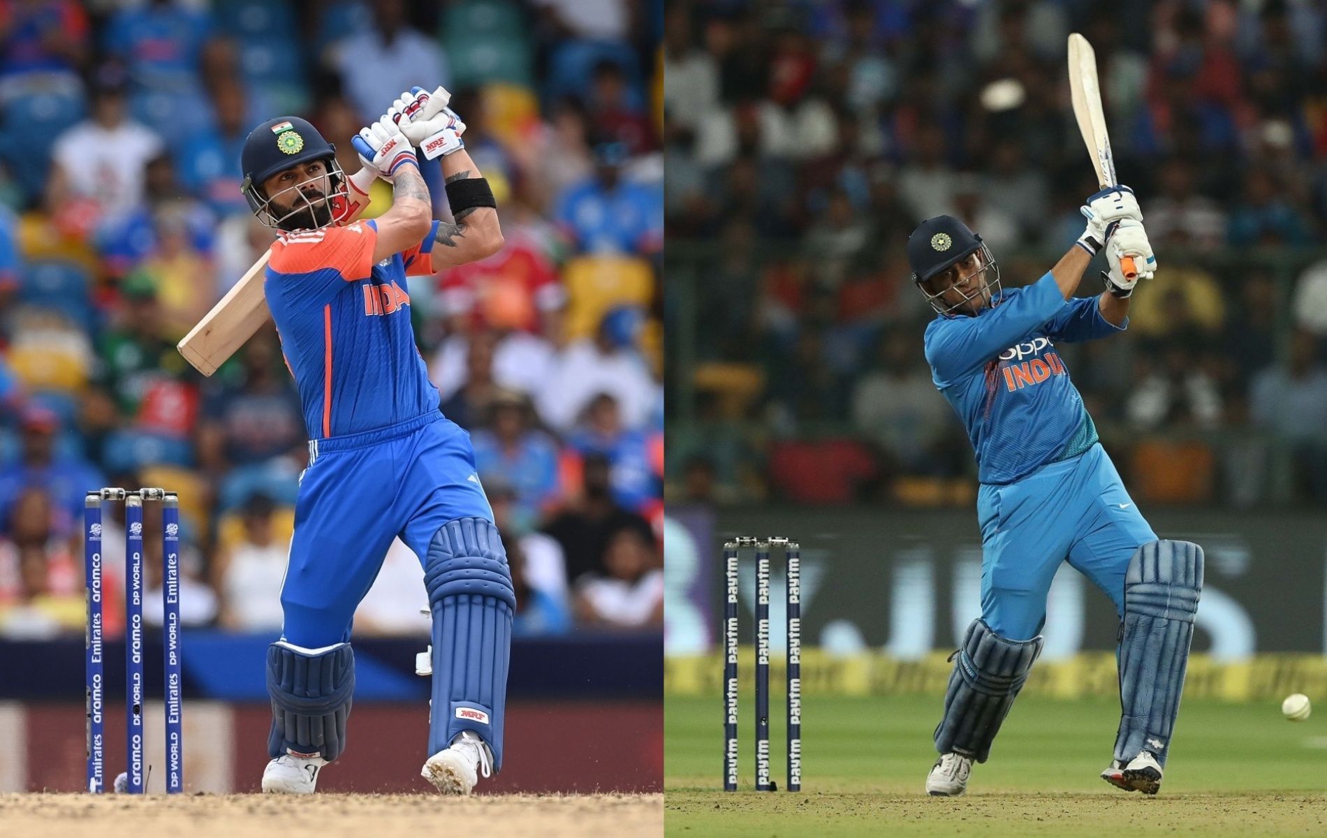 Virat Kohli vs MS Dhoni - comparing their stats in the Asia Cup
