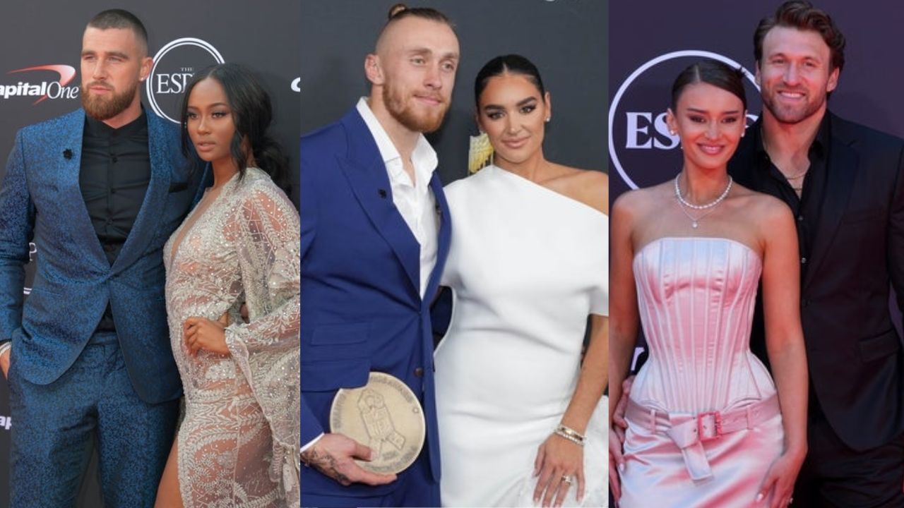 Travis Kelce's ex-GF Kayla Nicole sends 4-word message to Claire Kittle, Kristin Juszczyk as 49ers WAG attend Fever vs. Valkyries WNBA game