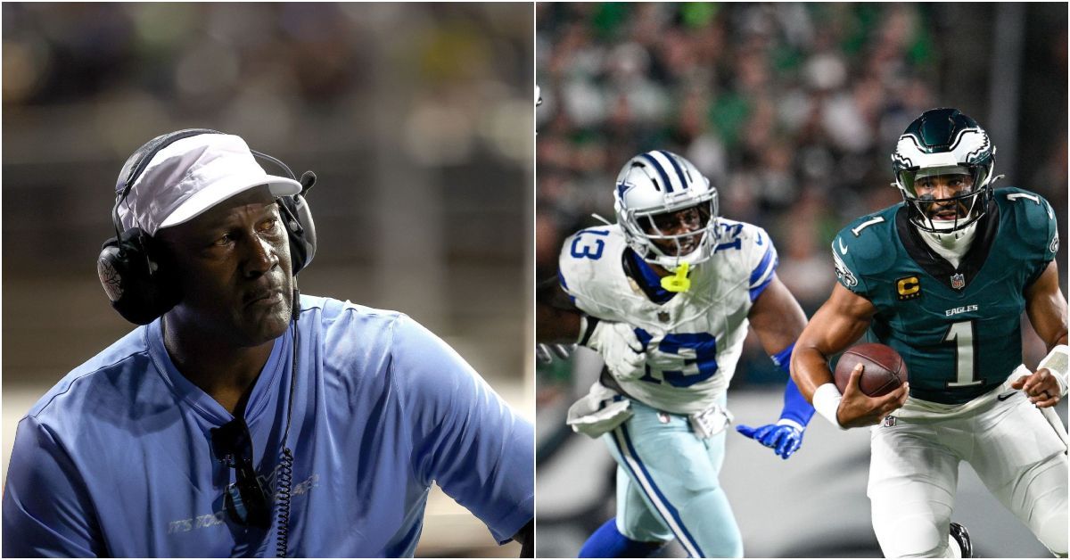 "Michael Jordan got a lot of money on Dallas": NFL fans react as NBA legend attends Eagles vs. Cowboys season opener