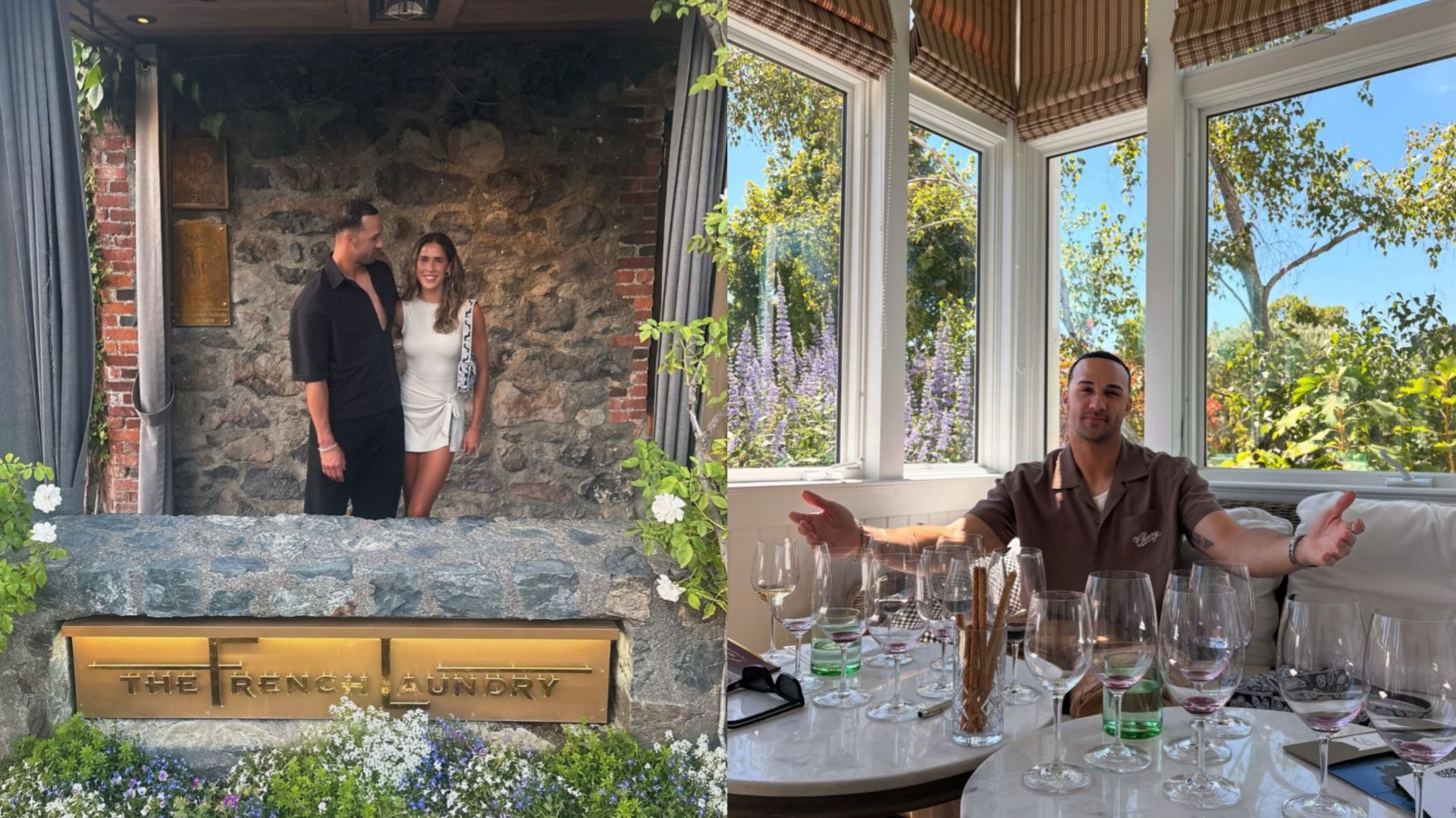Jack Flaherty's girlfriend Katie Johnson turns up the glamor in chic orange "dream dress" for "hot date" night with Tigers star