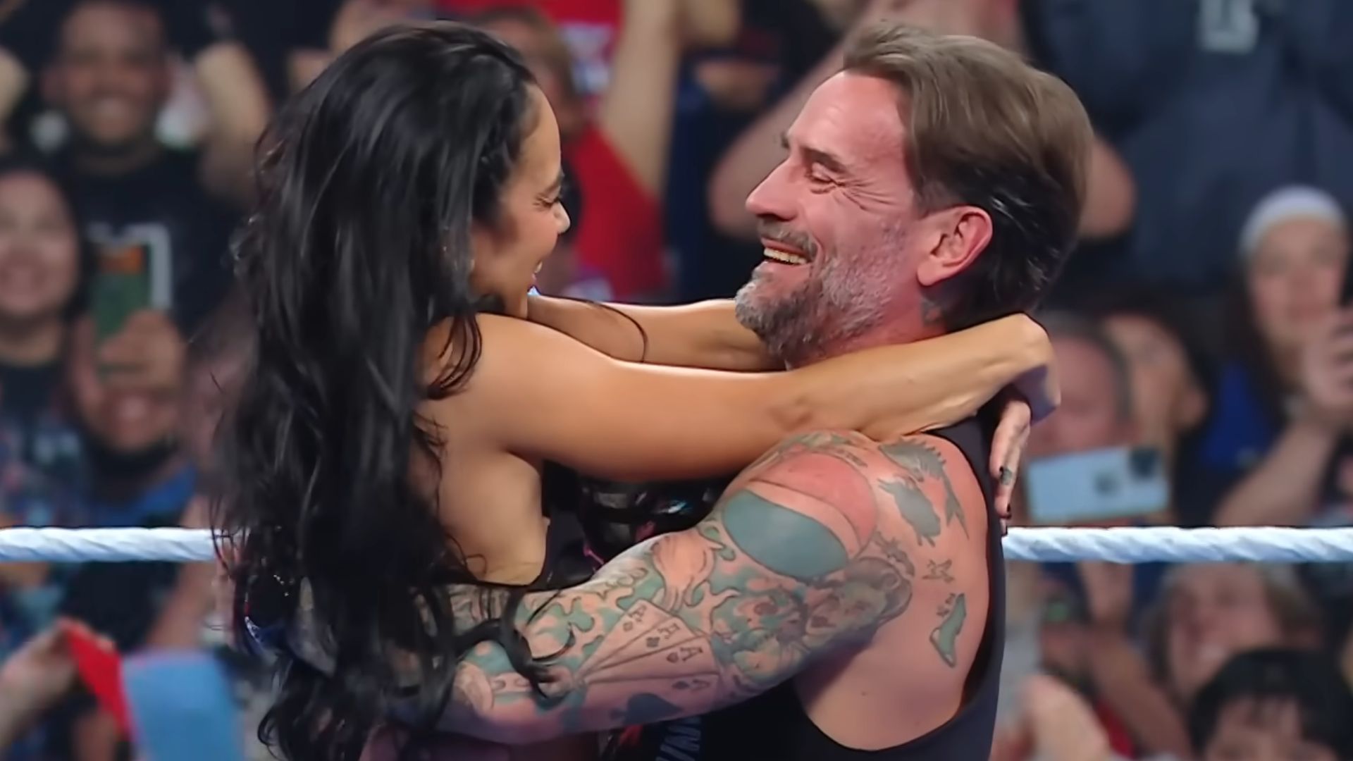 Major name gets emotional after CM Punk reunited with AJ Lee on WWE SmackDown