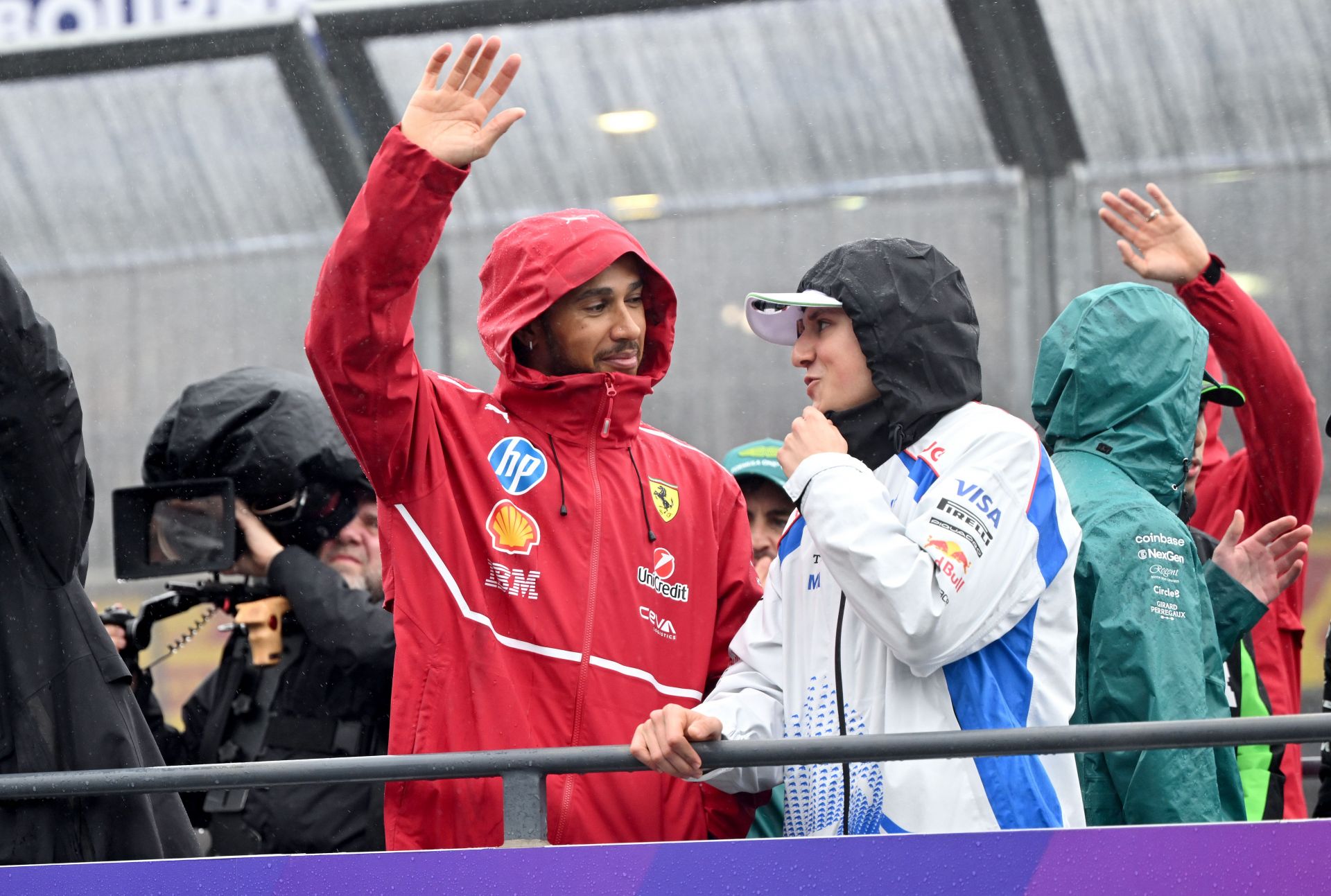 Lewis Hamilton drops 1-word reaction to Isack Hadjar securing his first-ever F1 podium in the Dutch GP