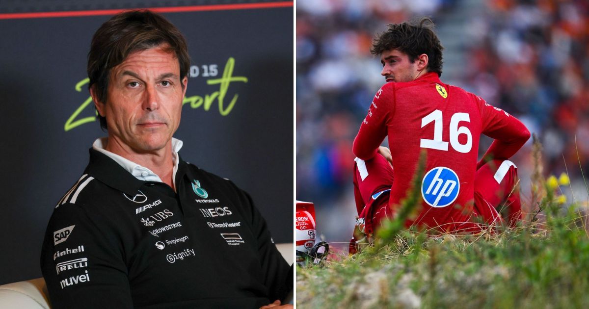 Toto Wolff comments on Charles Leclerc following Mercedes-incident heavy Dutch GP for Ferrari driver
