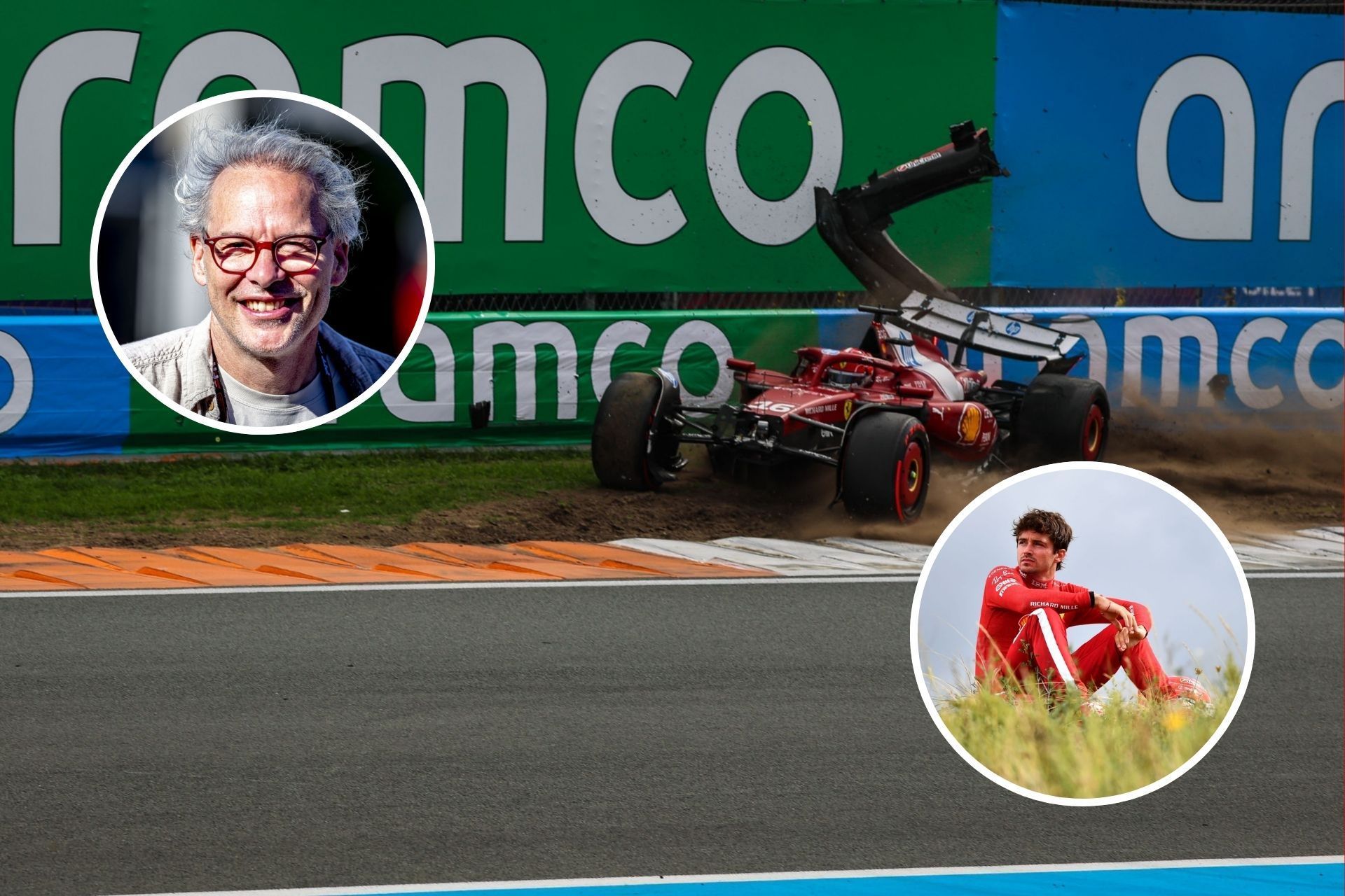 "He usually talks a load of shite, but he's spot on here": Fans react to Jacques Villeneuve questioning Kimi Antonelli after Charles Leclerc crash