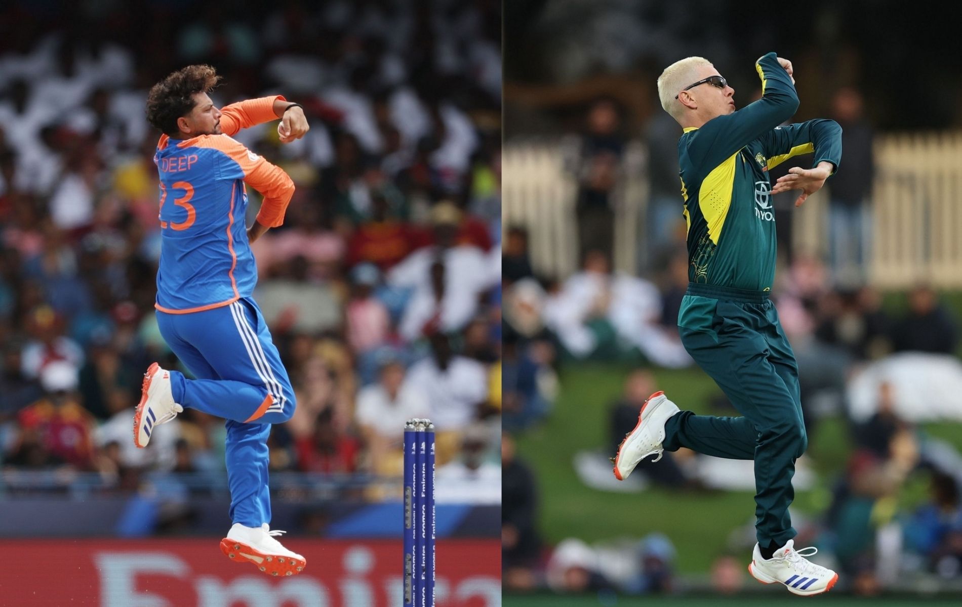 Kuldeep Yadav vs Adam Zampa - comparing their stats after 41 T20Is