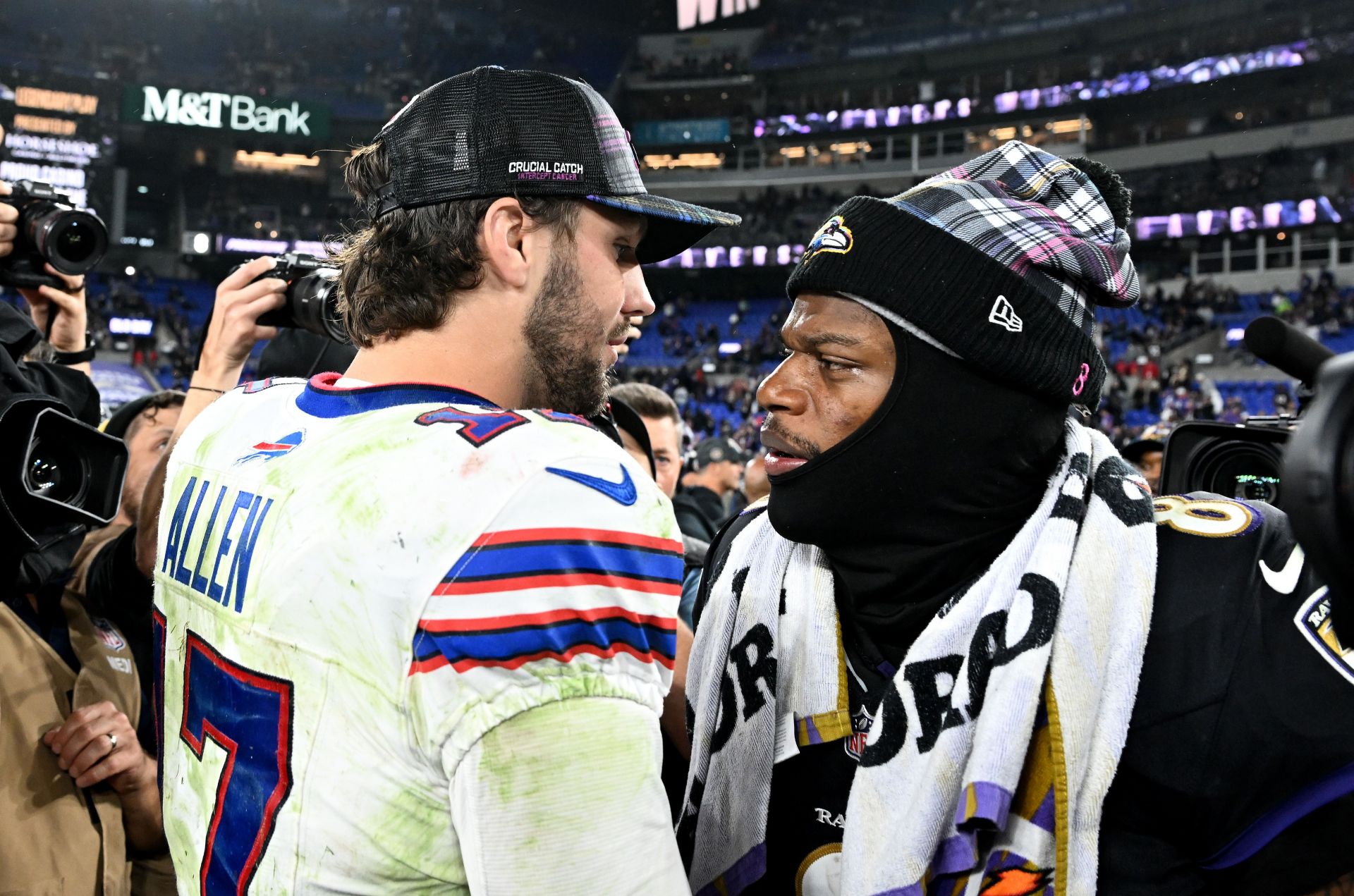Bills' Dion Dawkins settles Josh Allen vs. Lamar Jackson debate with savage statement mocking Ravens