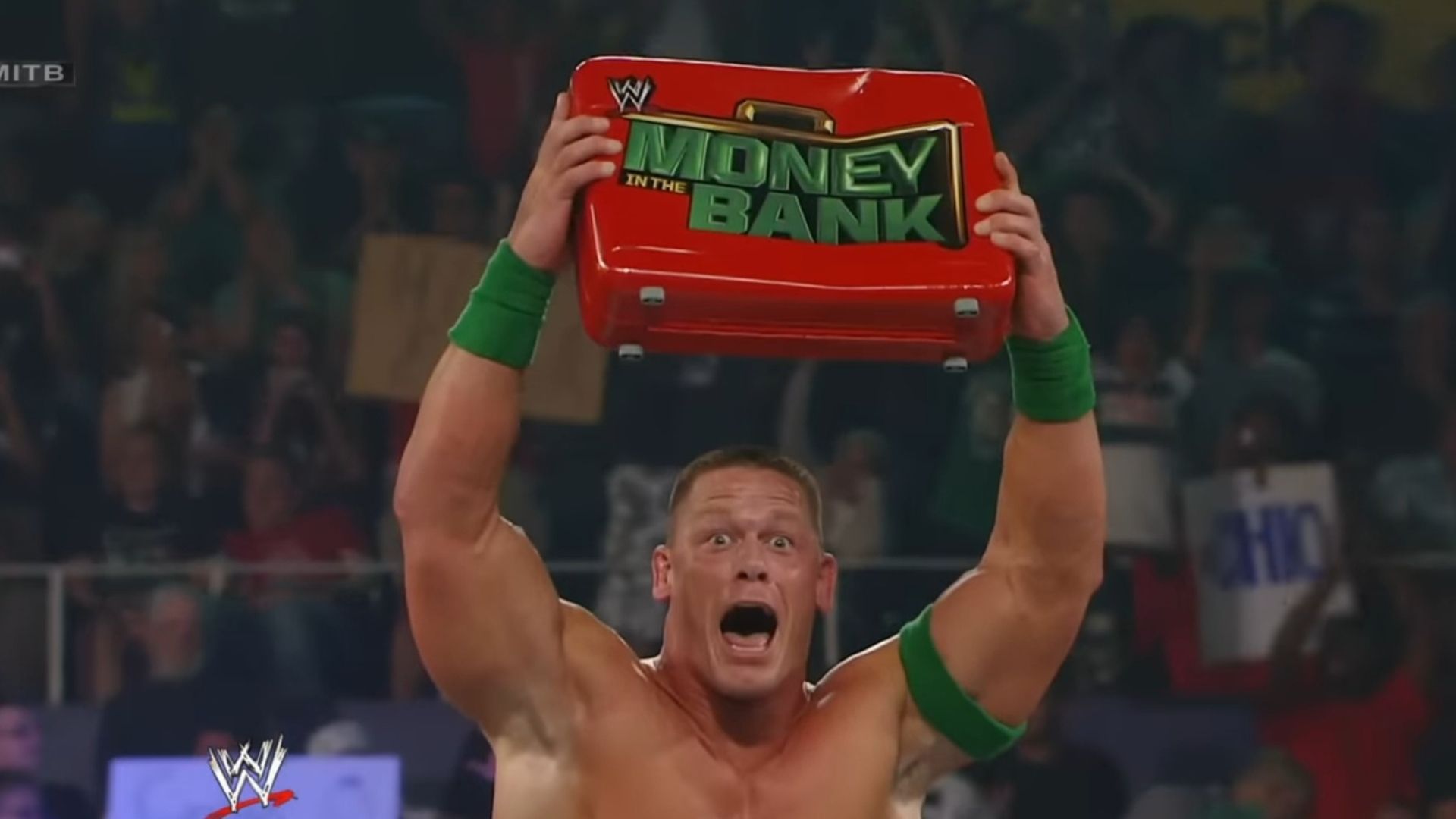 Former WWE Money in the Bank winner reacts to John Cena using his move at Clash in Paris