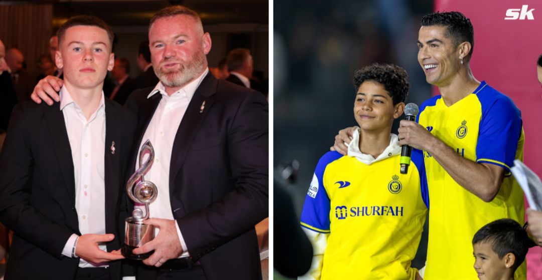 “They’ve got to be ready” - Wayne Rooney opens up on how playing alongside Cristiano Ronaldo Jr added more pressure on his son Kai