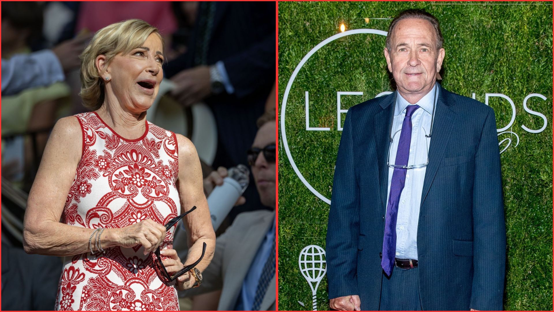 "I saw the most handsome man walking towards me" - Chris Evert pays emotional tribute to retiring Cliff Drysdale at US Open with heartfelt anecdote