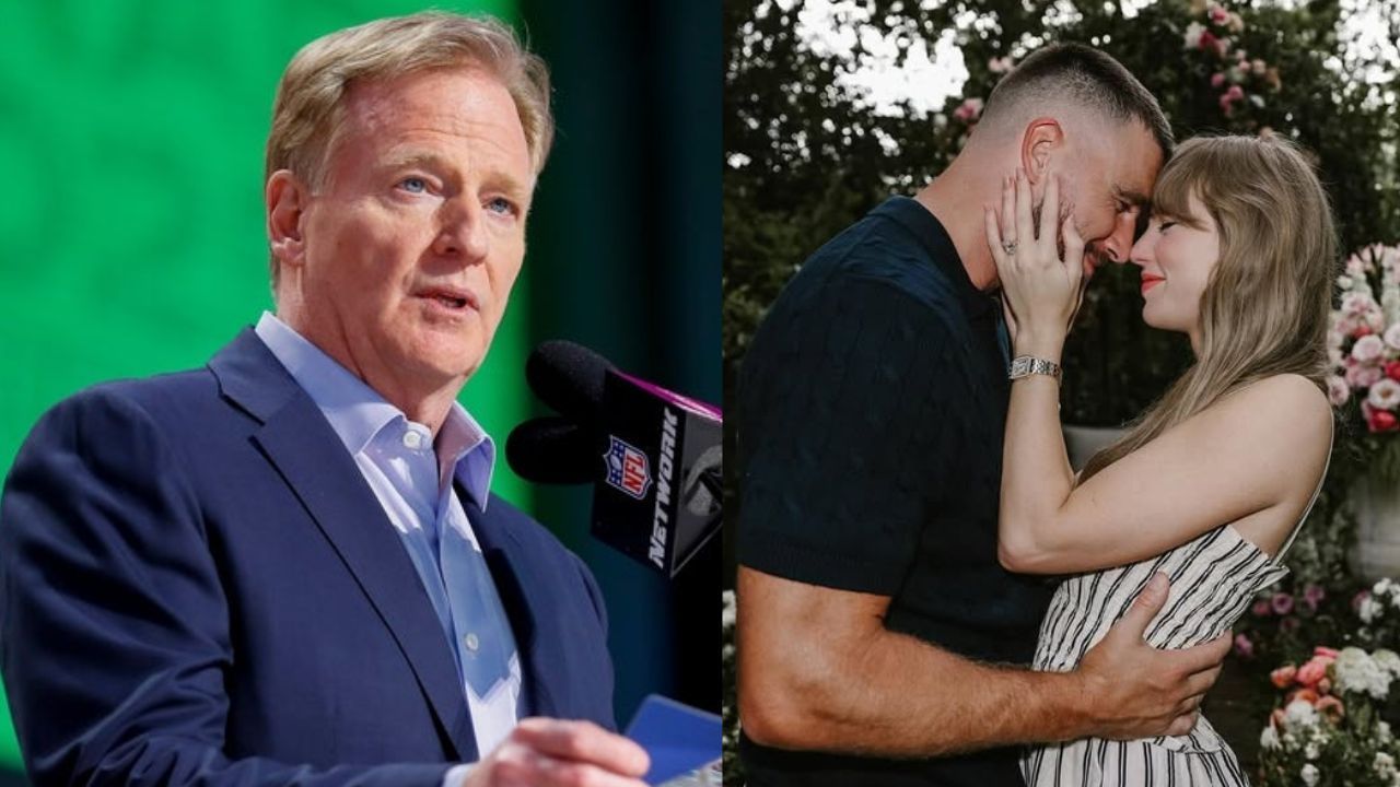 "Can this please just end?": Fans react as NFL Commissioner Roger Goodell hints at Taylor Swift Super Bowl halftime show