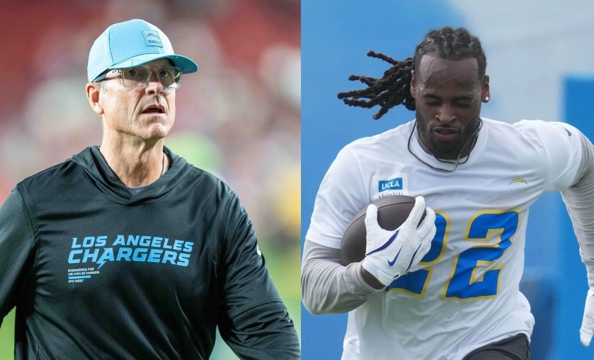 Jim Harbaugh reveals Najee Harris' status ahead of Chargers vs. Chiefs Week 1 game in Brazil