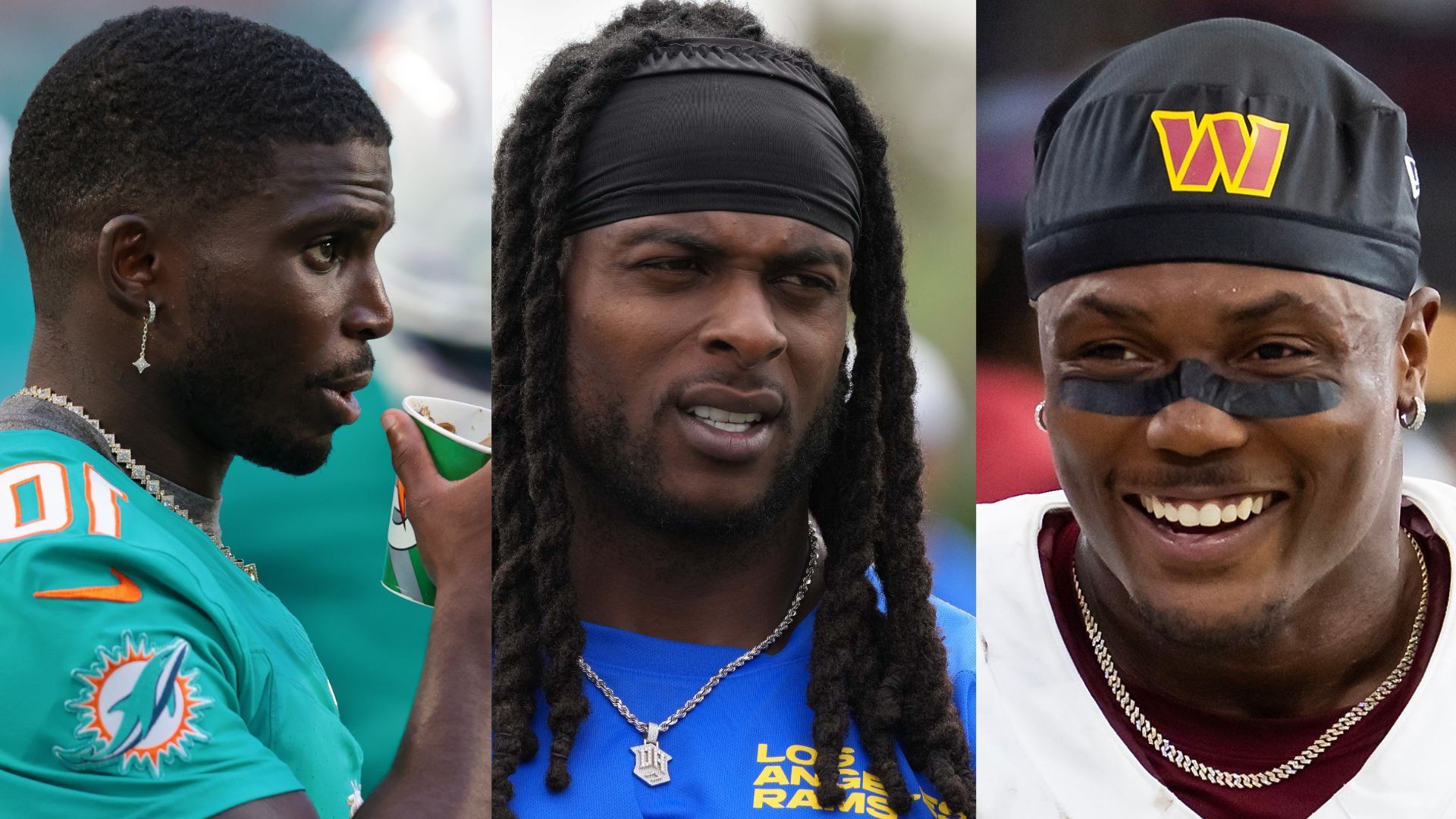 Davante Adams or Tyreek Hill or Terry McLaurin: Which WR should I start in fantasy football 2025?