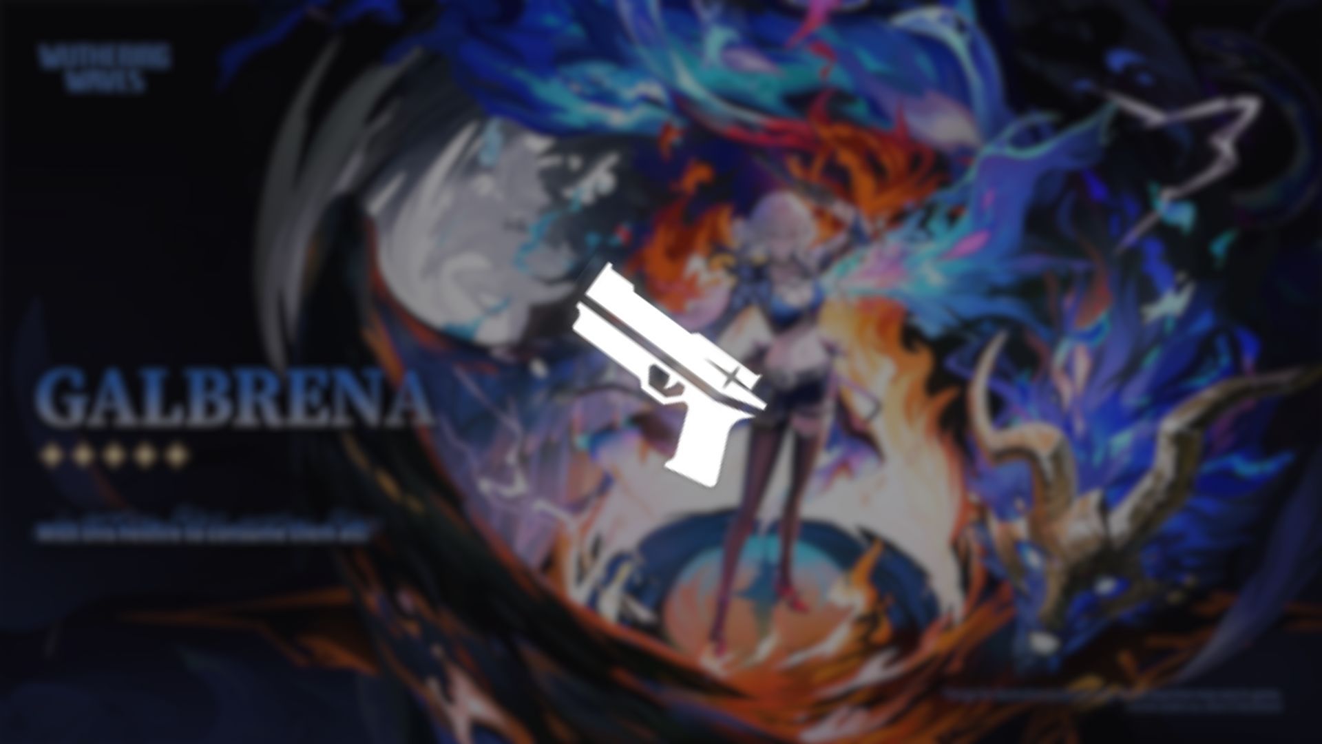 Wuthering Waves Galbrena signature weapon leaked