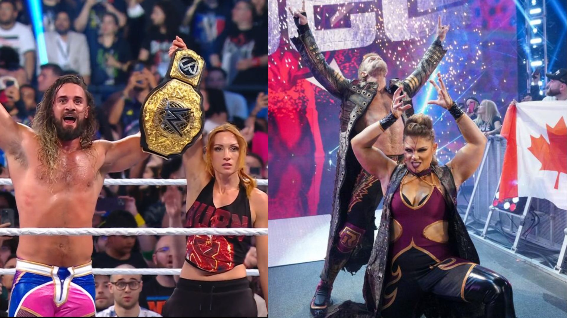 3 husband-wife alliances AEW could book after Seth Rollins and Becky Lynch join hands at Clash in Paris 2025 