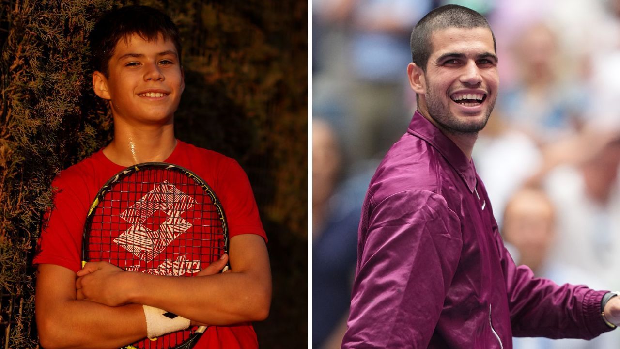 Carlos Alcaraz gets happy update from brother Jaime ahead of Novak Djokovic US Open SF as 14 y/o finishes runner-up at junior tennis tournament