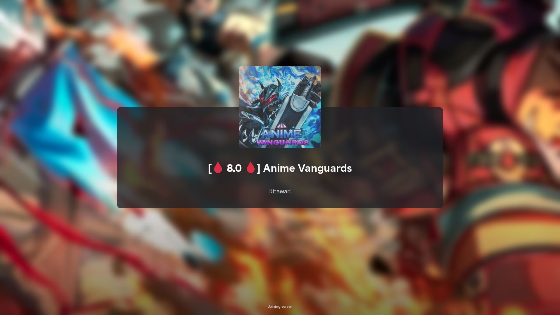 Anime Vanguards tier list