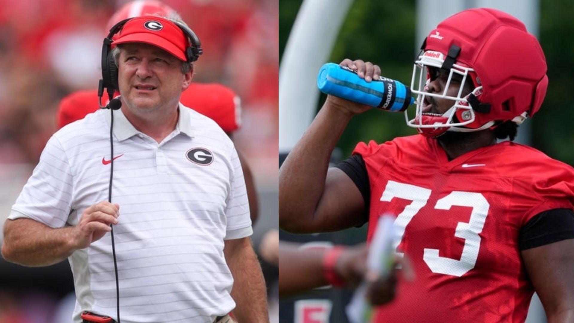 Juan Gaston injury: Georgia coach Kirby Smart provides update on OL after missing action from Week 2 game thumbnail
