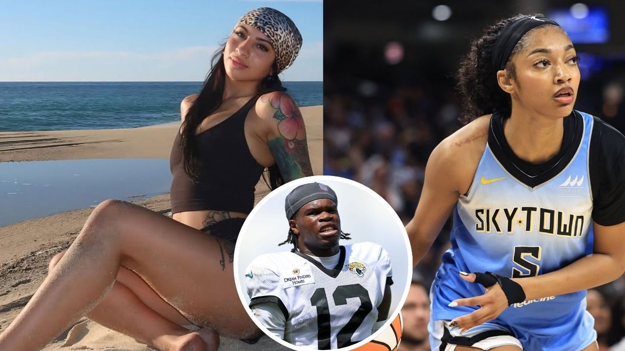 Travis Hunter's wife Leanna Lenee swoons over Angel Reese's no-makeup look amid Chicago Sky star's suspension row