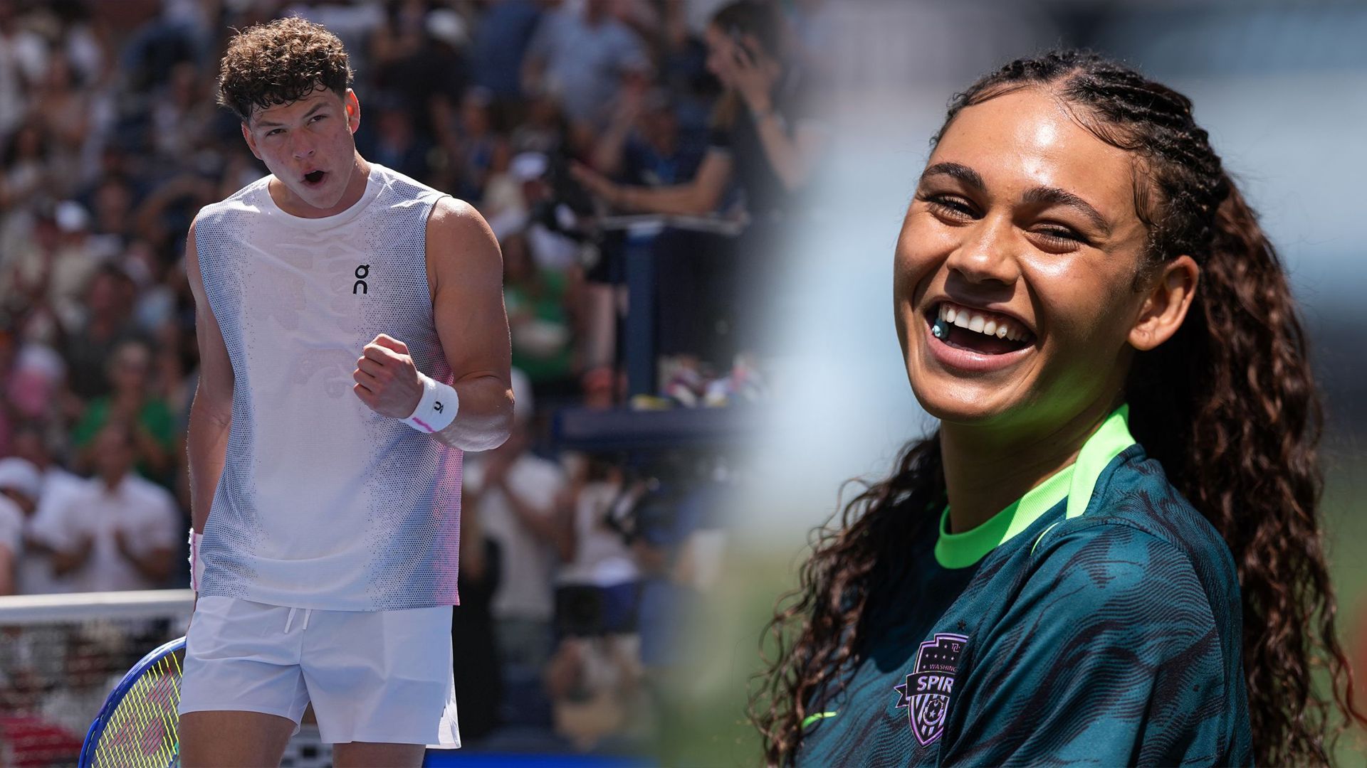 WATCH: Ben Shelton draws attention with reaction to girlfriend Trinity Rodman's missed goal as he attends NWSL game days after US Open heartbreak
