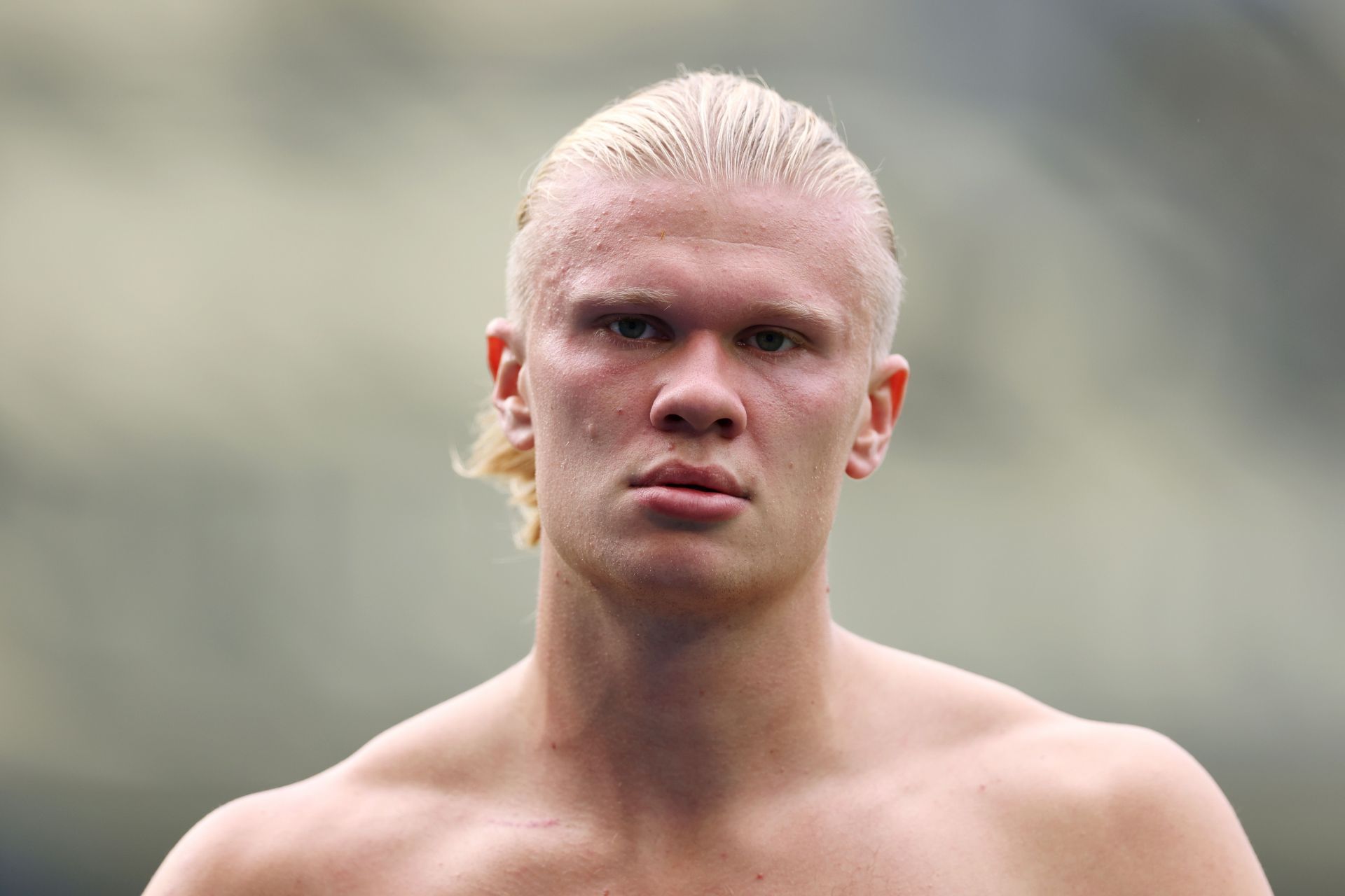 Erling Haaland jokingly claims Arsenal star punched him after getting 3 stitches on his chin during accident 