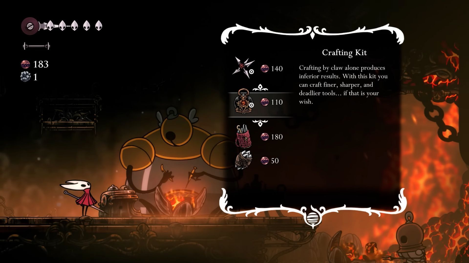 All Crafting Kit locations in Hollow Knight Silksong