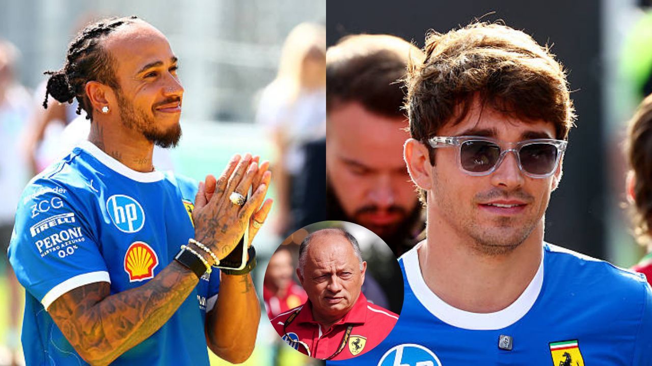 Ferrari boss claims Lewis Hamilton was faster than Charles Leclerc in the F1 Italian GP