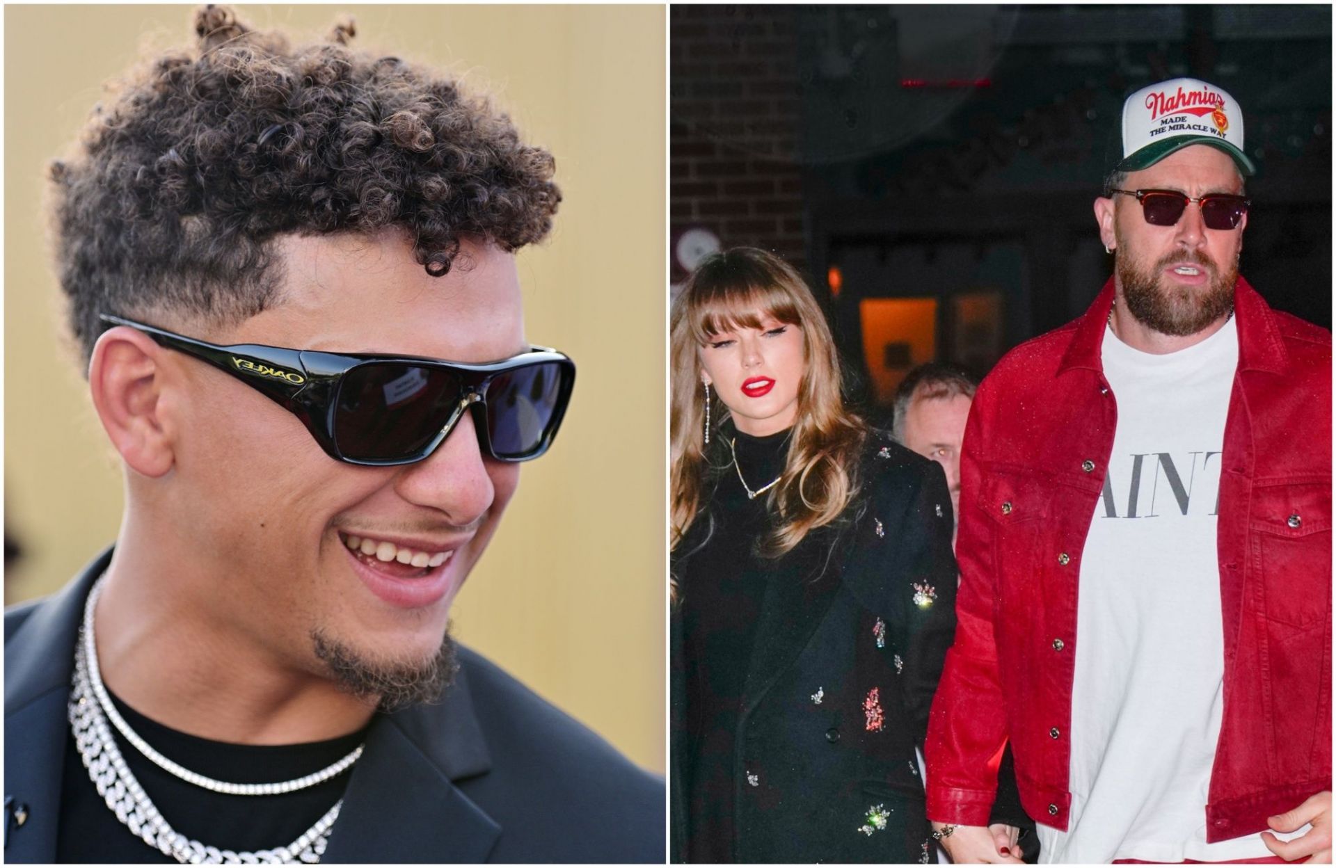Patrick Mahomes reveals why Taylor Swift-inspired cocktail was created for Travis Kelce and Chiefs QB's "1587 Prime" steakhouse
