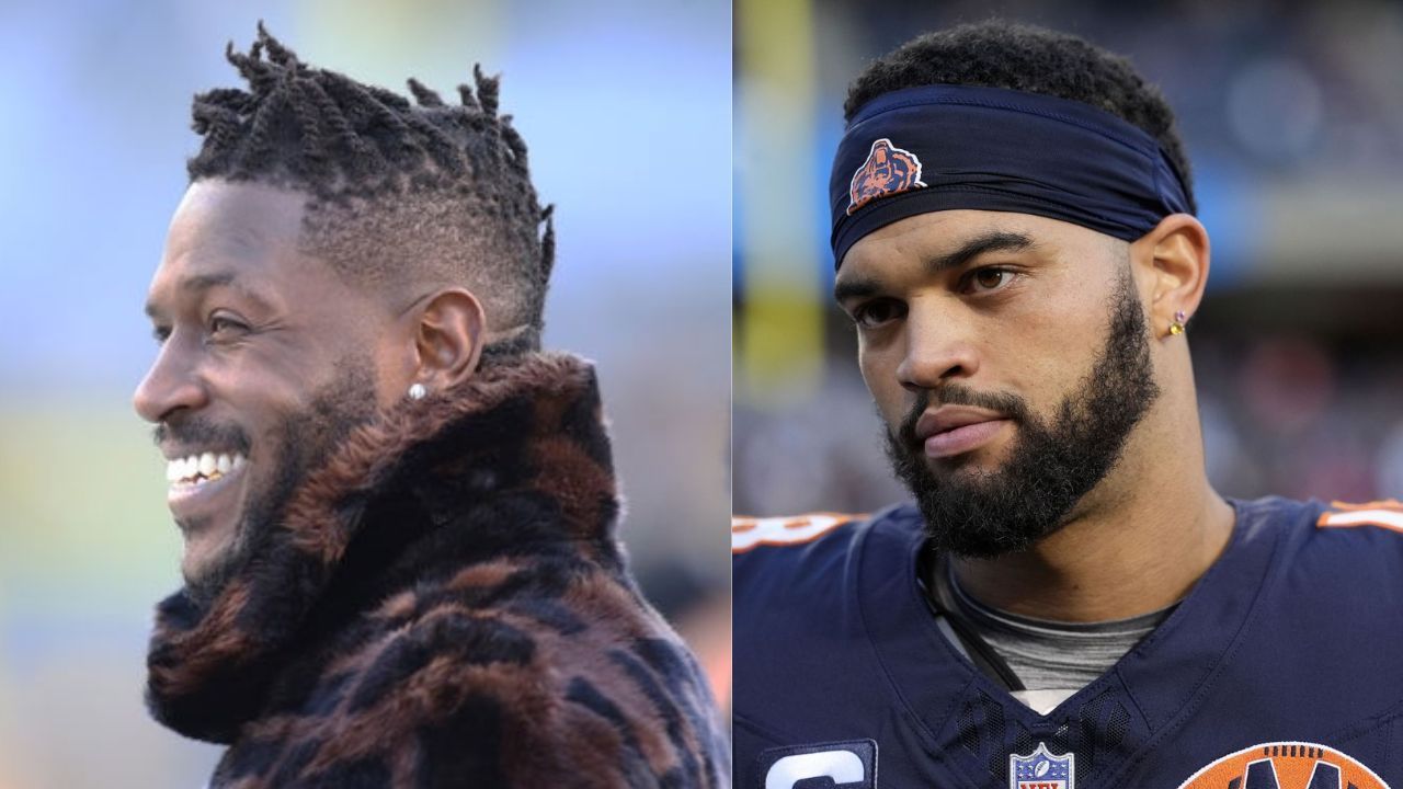 Antonio Brown rips Caleb Williams with 2-word offensive over Bears QB’s painted nails in Week 1 game vs. Vikings