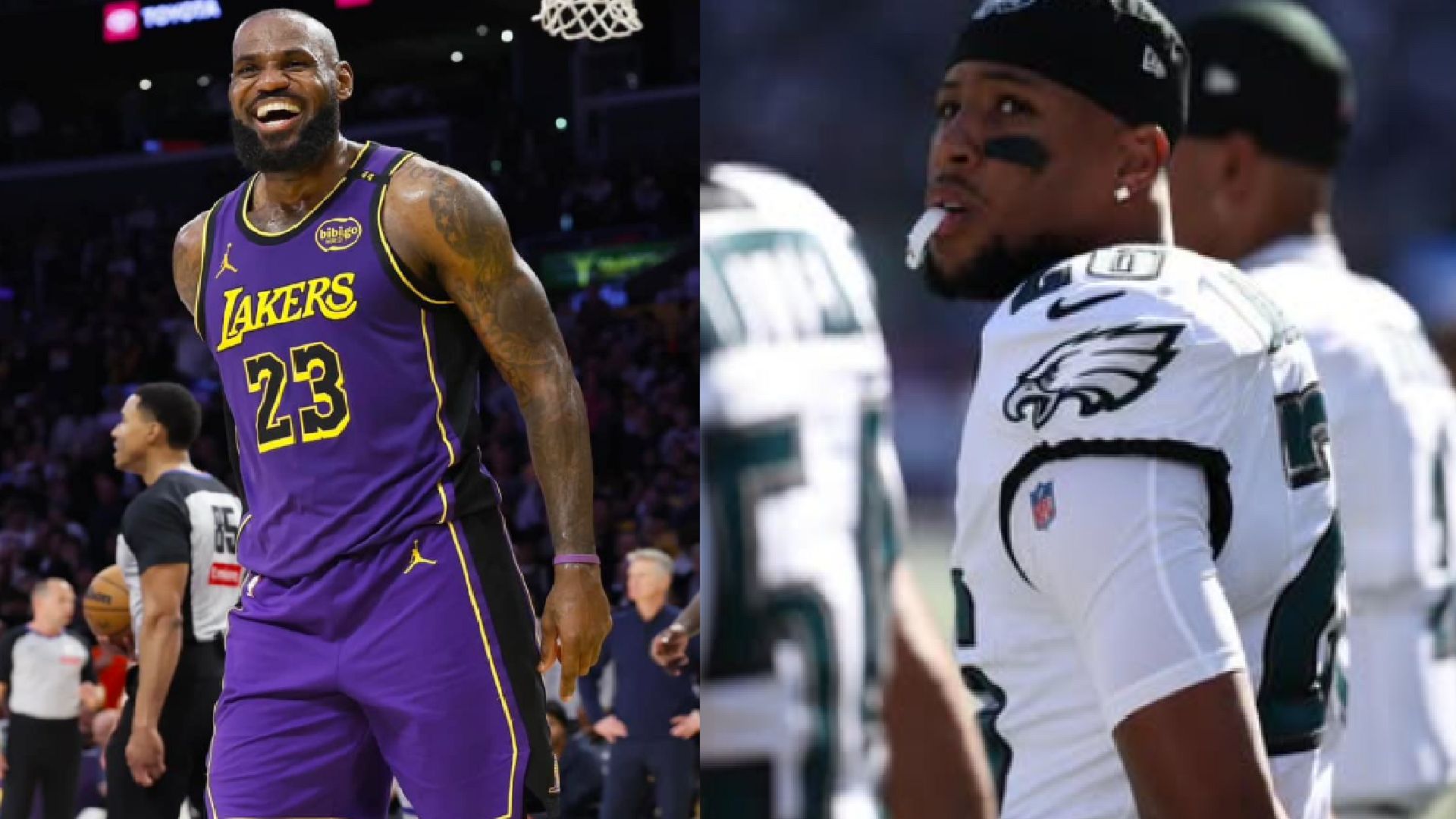 LeBron James’ latest cleats pay mesmerizing tribute to Saquon Barkley’s iconic hurdle