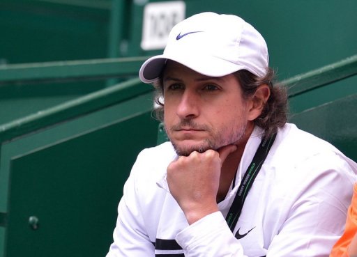 Guillaume Peyre, French coach of China's number one men's player Zhang Ze Guillaume Peyre, French coach of China's number one men's player Zhang Ze