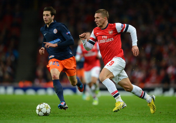Arsenal FC v Montpellier Herault SC - UEFA Champions League